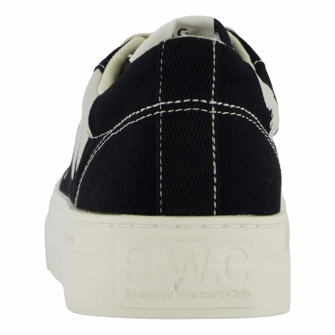 Dellow Cup Shroomhands Blk/Wht Rugged Sole Relaxed Fit Footwear