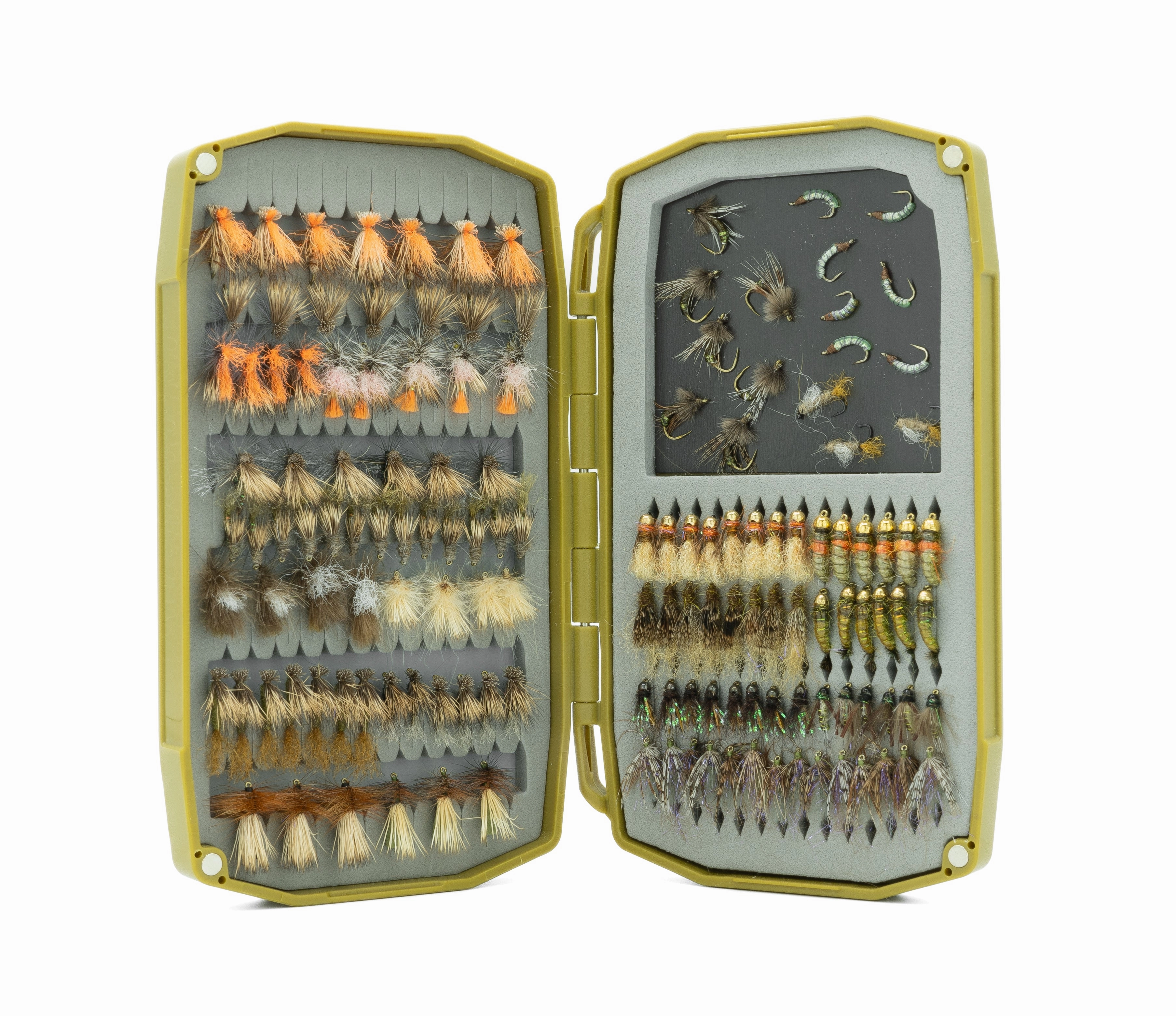 UPG Foam Weekender Mini Olive Fly Box