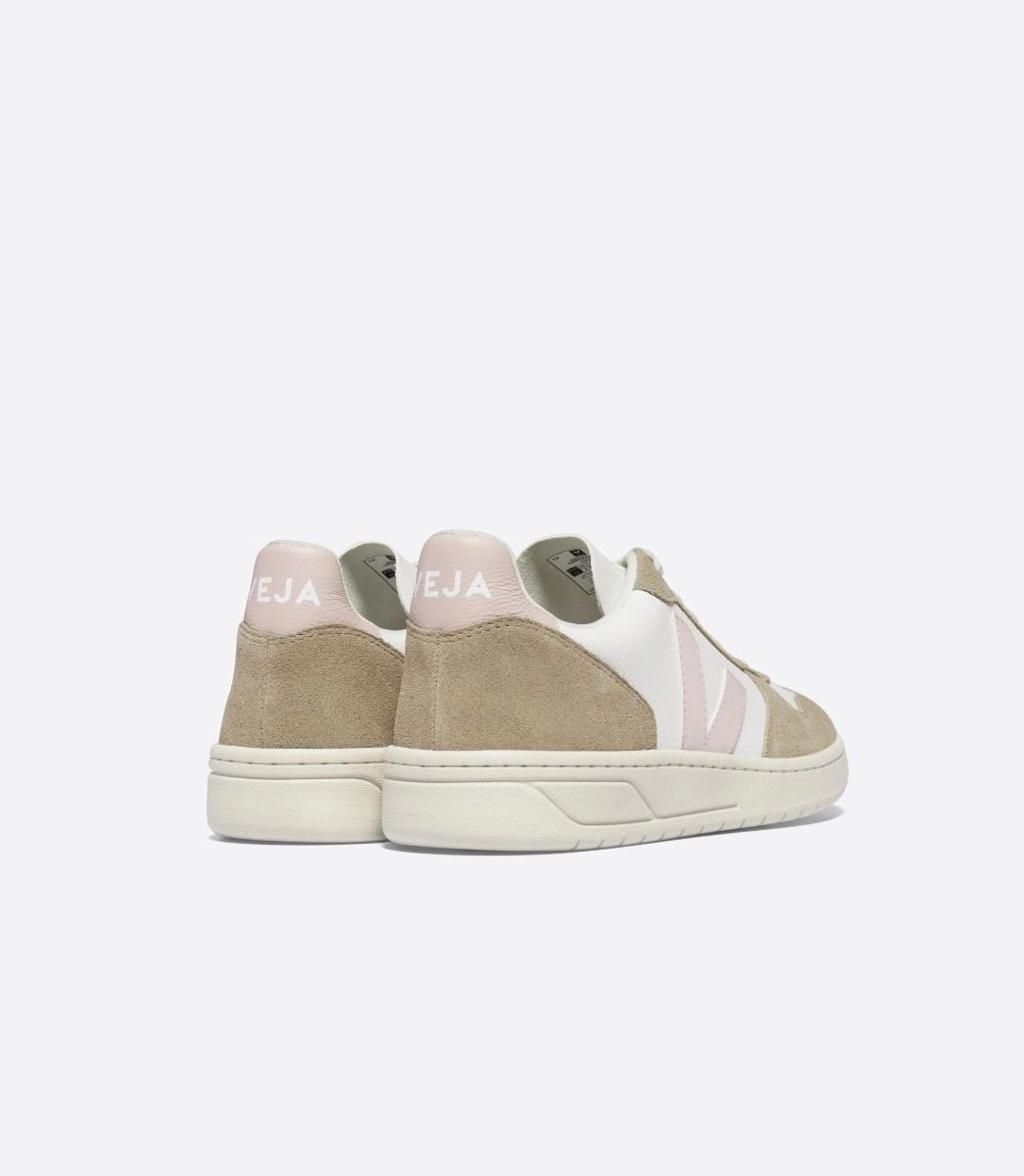 V10 Leather - White Petal Sahara Cloud Comfort Versatile Footwear