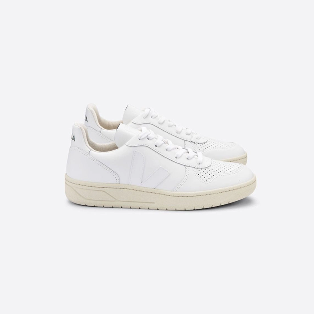V10 Leather Extra White Chic Footwear