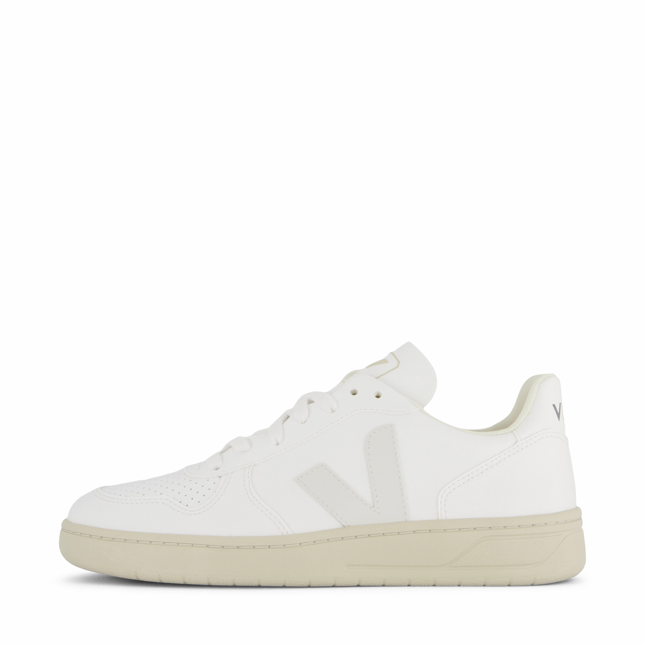 Relaxed Fit Footwear Ergonomic Sole V-10 Cwl Full White