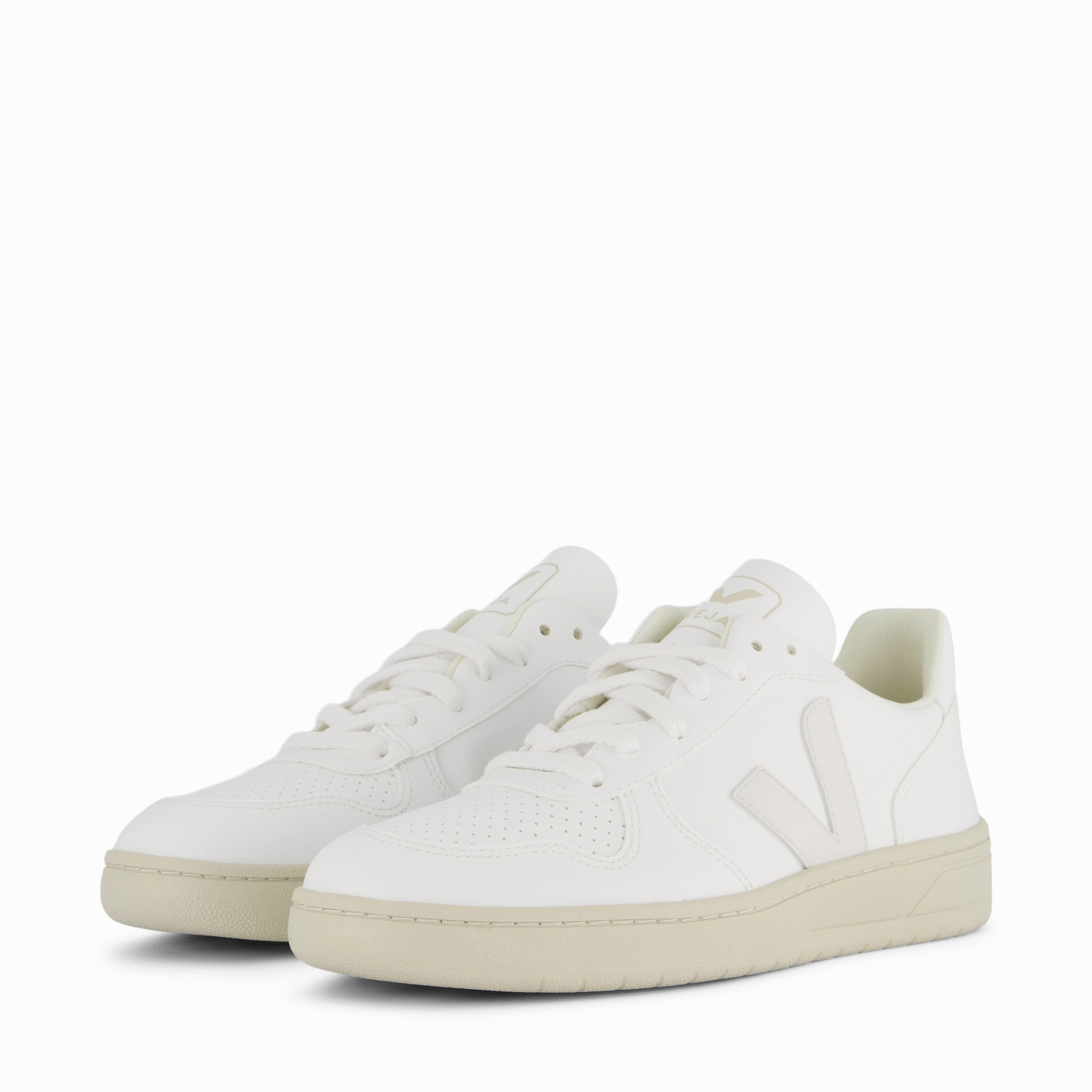 Rugged Casual Footwear V-10 Cwl Full White