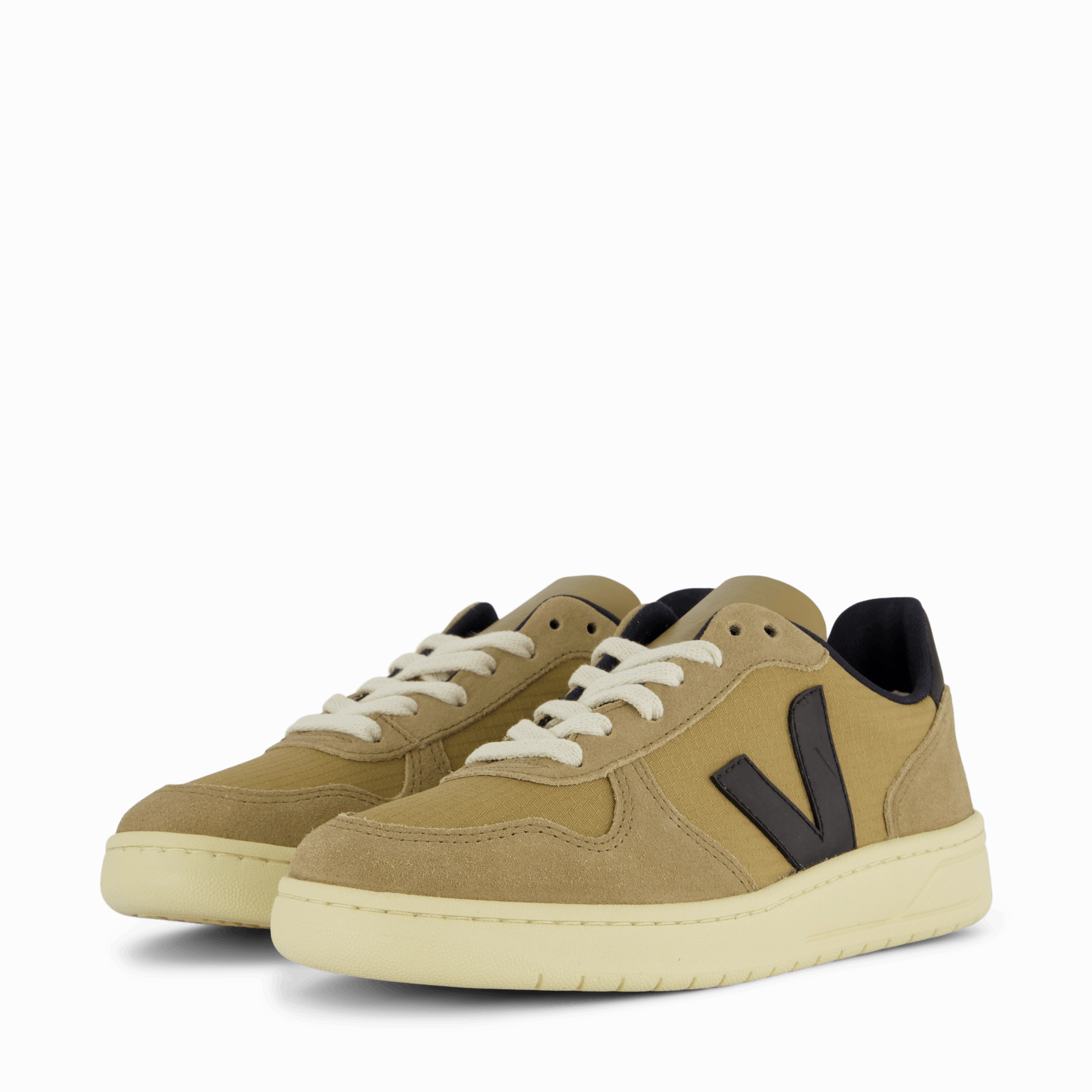 V-10 Ripstop Dune Black Fashion Sneakers Secure Fit