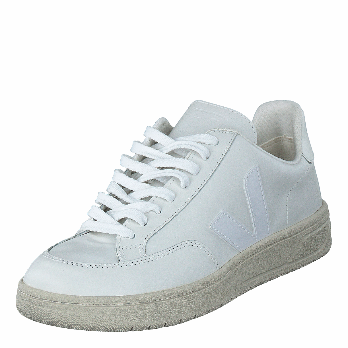 V-12 Leather Extra-White Extra-White Flat Feet Shoes Modern Footwear