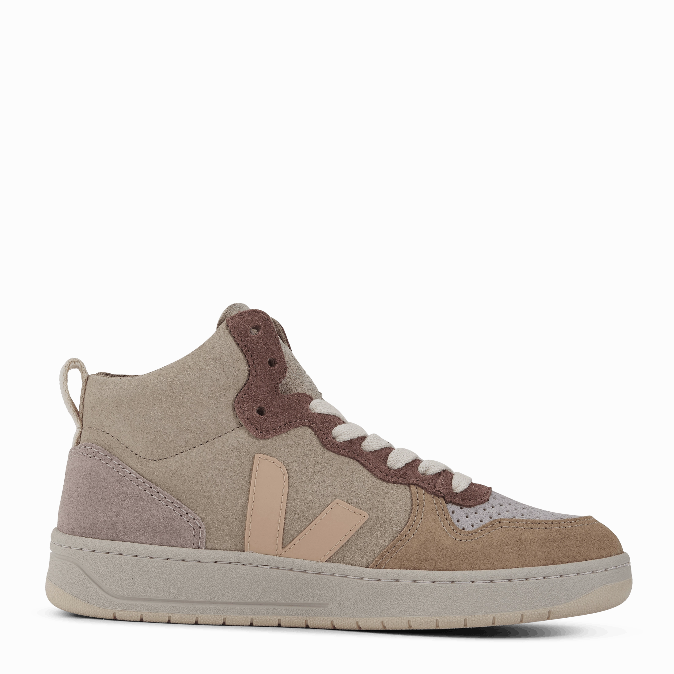 Shock Absorbing V-15 Suede Multico-Peach