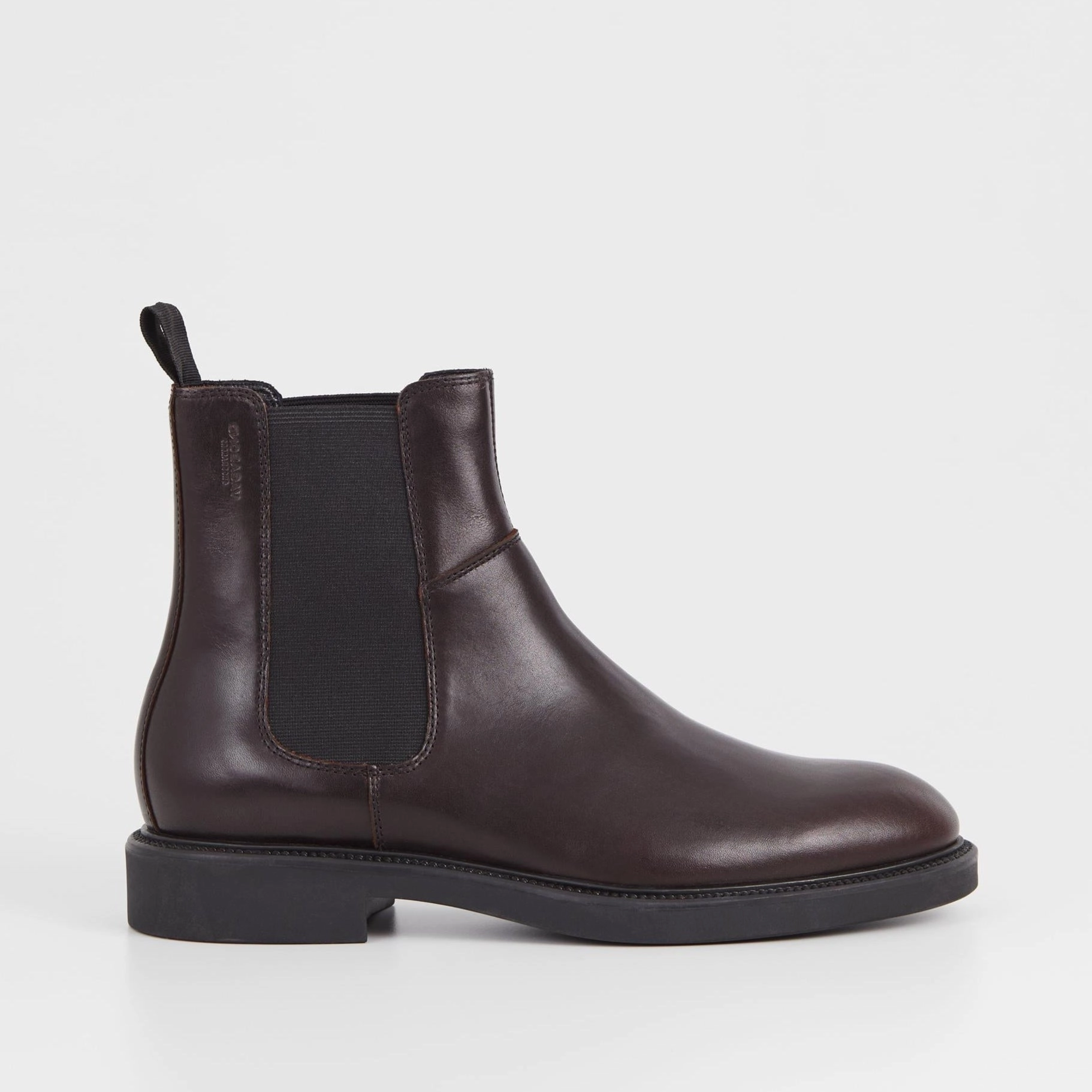Vagabond | Men'S Chelsea Boots | Alex M Black | Black Comfort Heel Travel Footwear