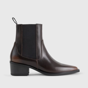 Vagabond | Women'S Chelsea Boots | Kelsey Brown | Brown Streetwear Footwear