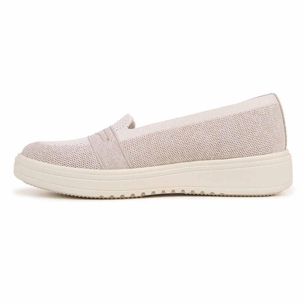 Durable Breathable Valley Perforated Slip On Loafers