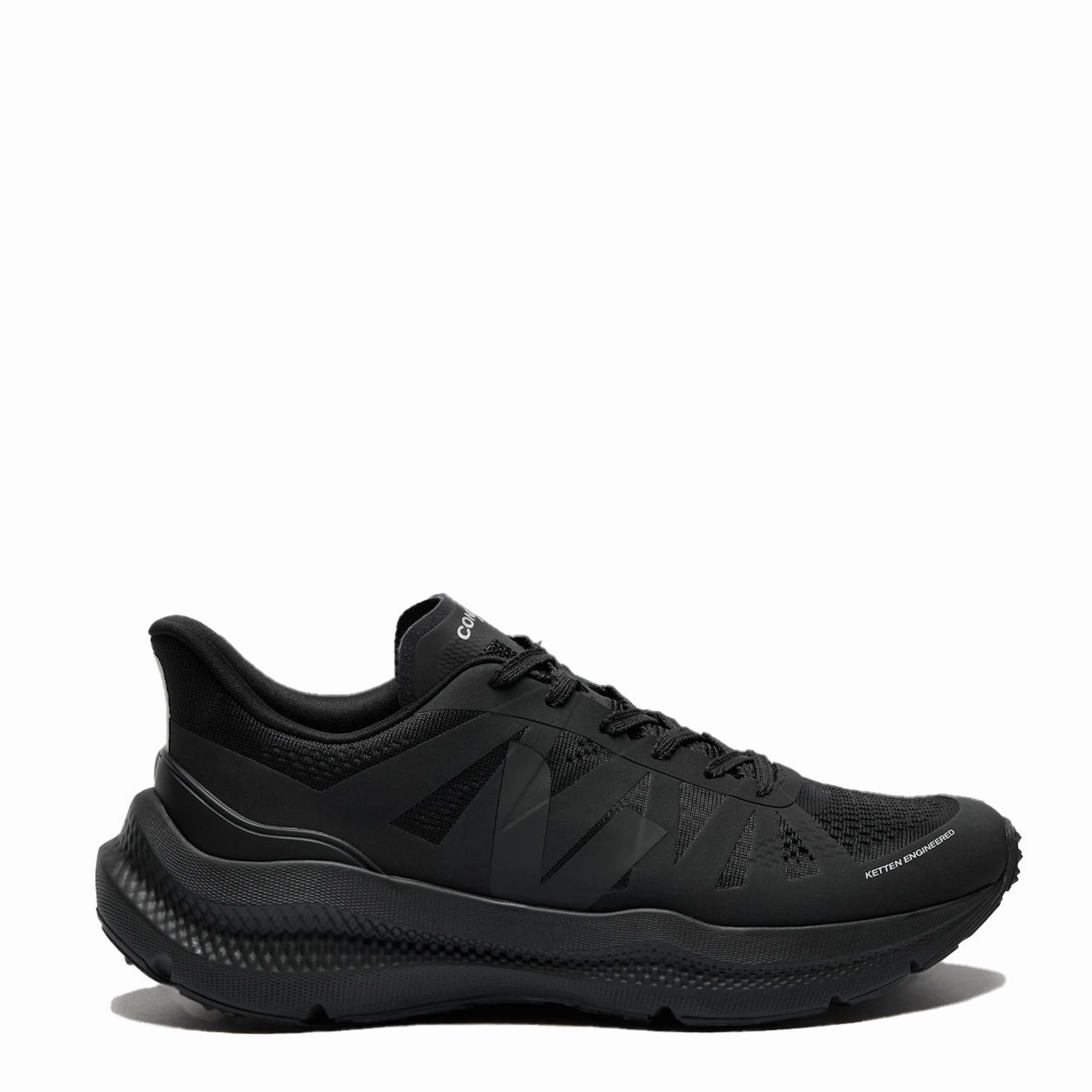 Comfort Heel Veja Condor 3 Engineered-Mesh Full-Black