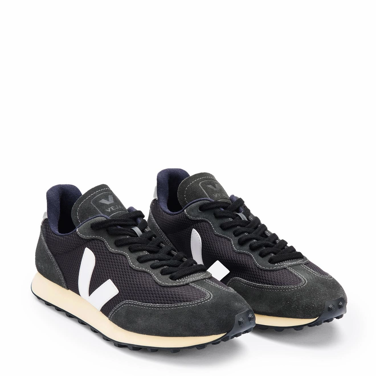All Weather Veja Rio Branco Black White Oxford Grey