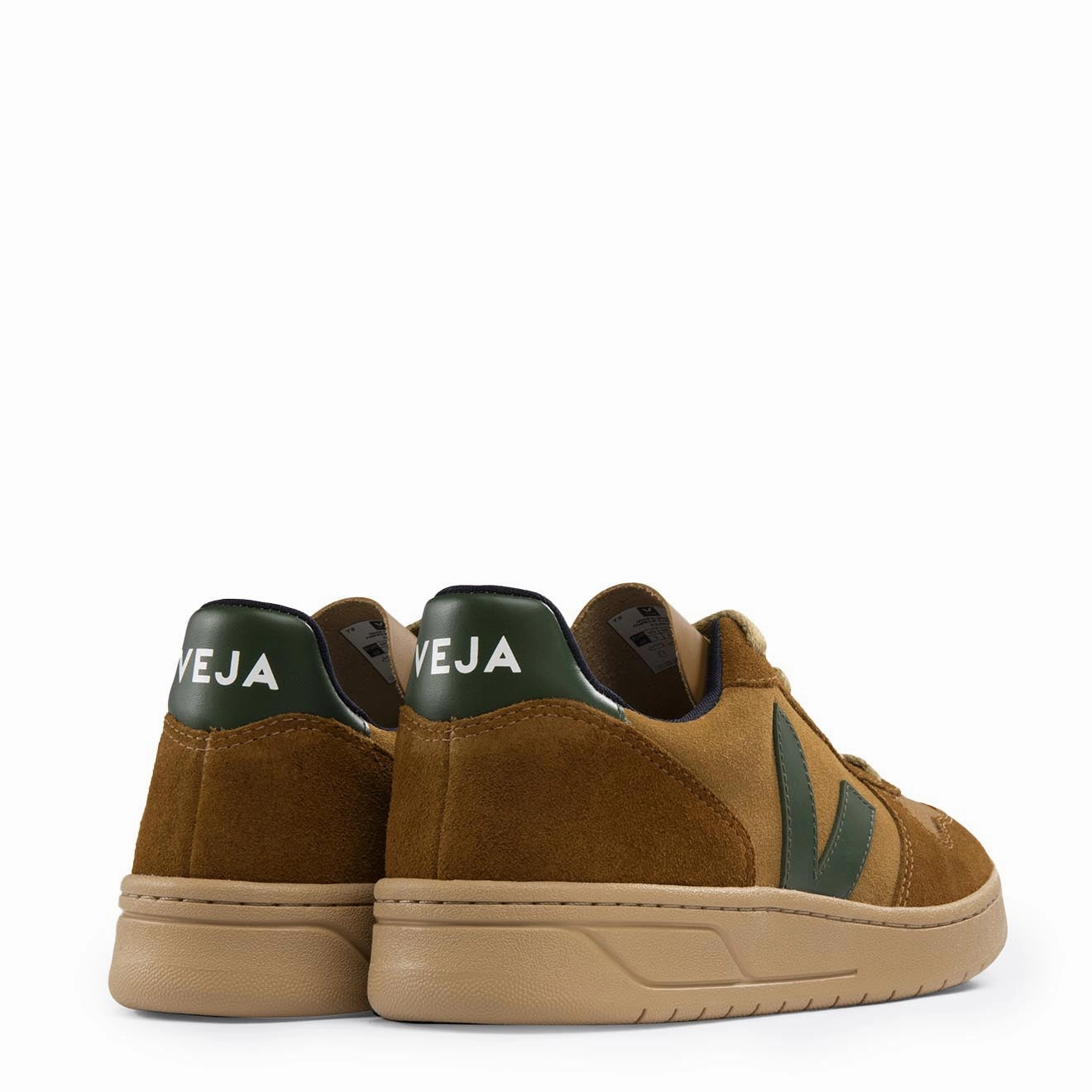 Water Resistant Veja V-10 Camel Cyprus Multico Trainer