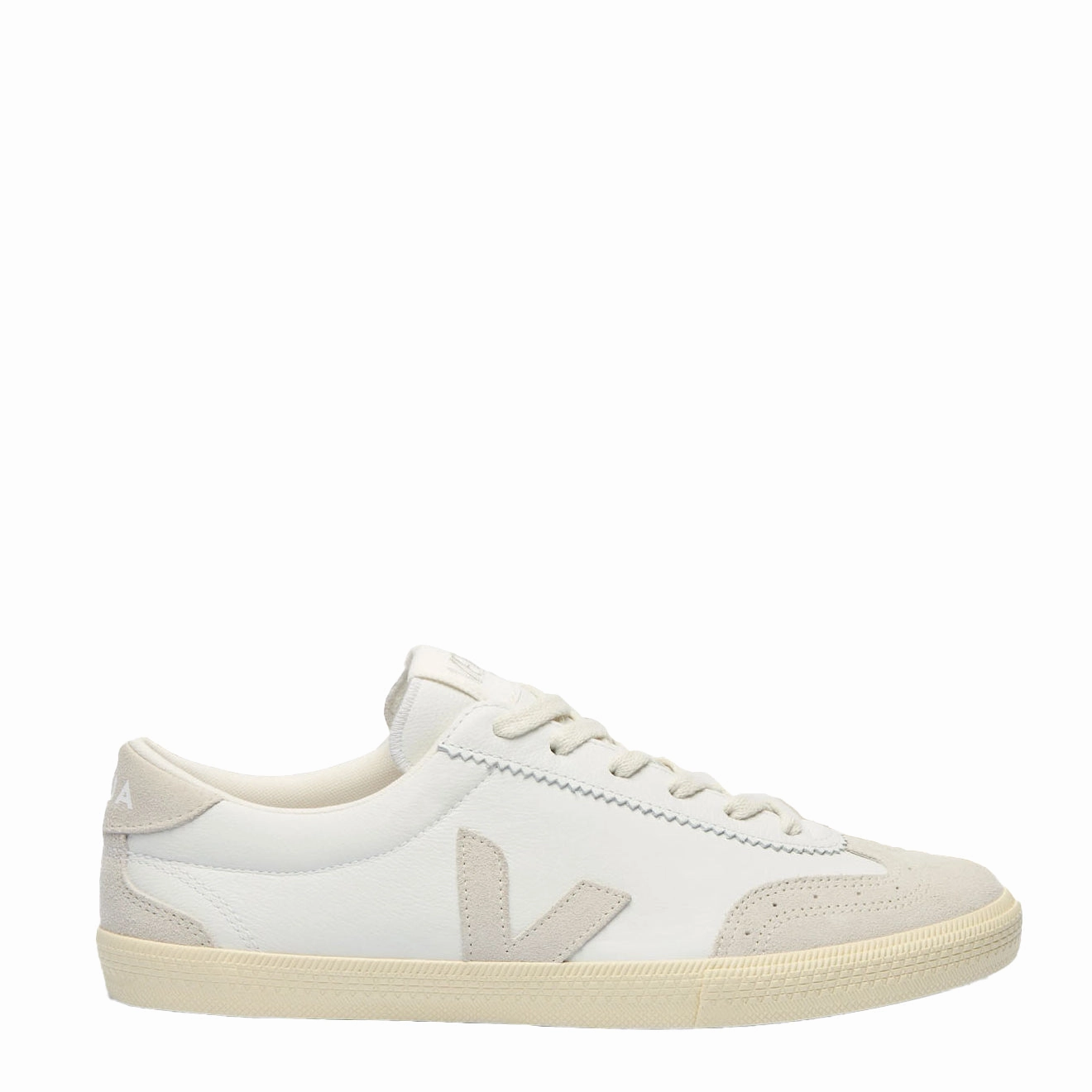Premium Comfort Modern Classic Veja Volley Trainer White / Natural