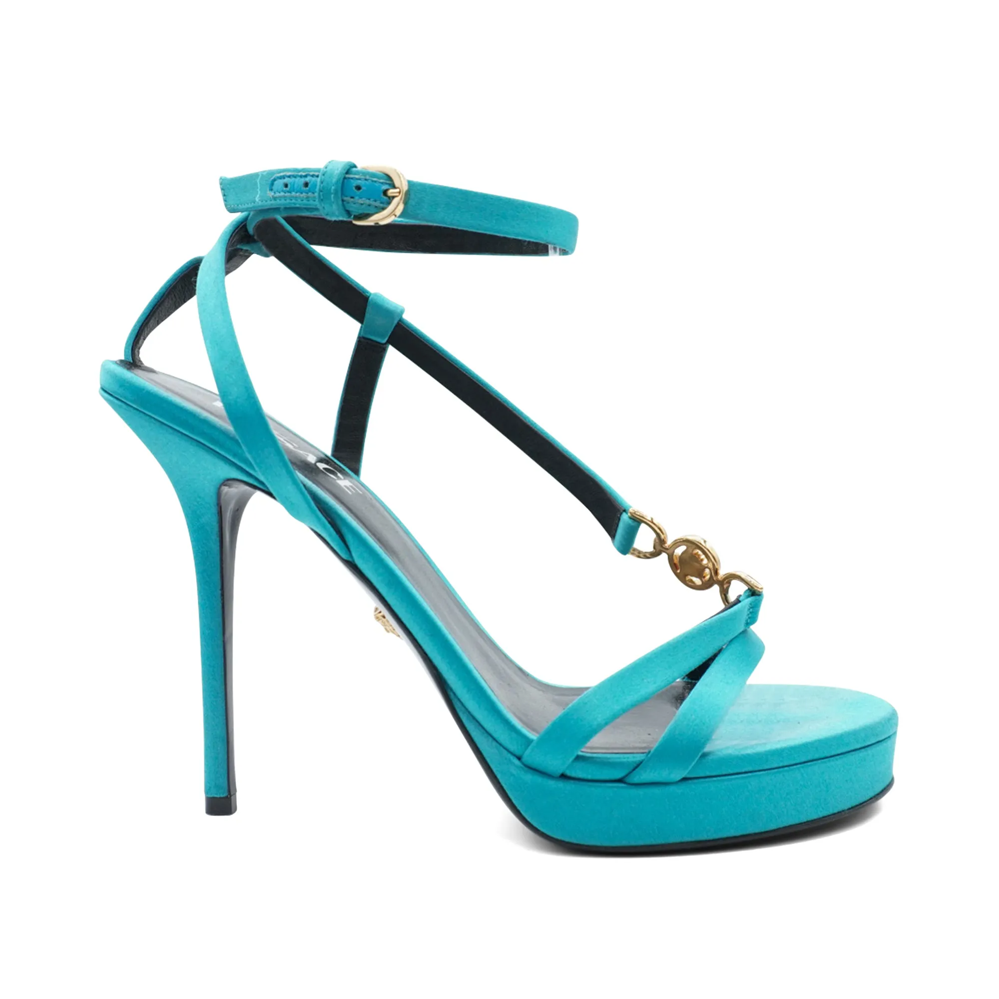 Daylong Comfort Premium Comfort Versace 'Medusa Strap' Sandals - Women'S 40