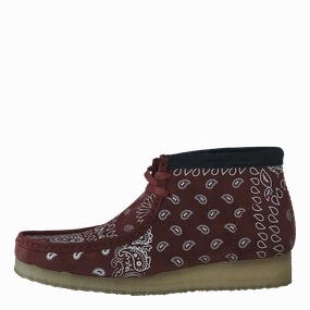Wallabee Boot Brick Paisley Timeless Wide Fit