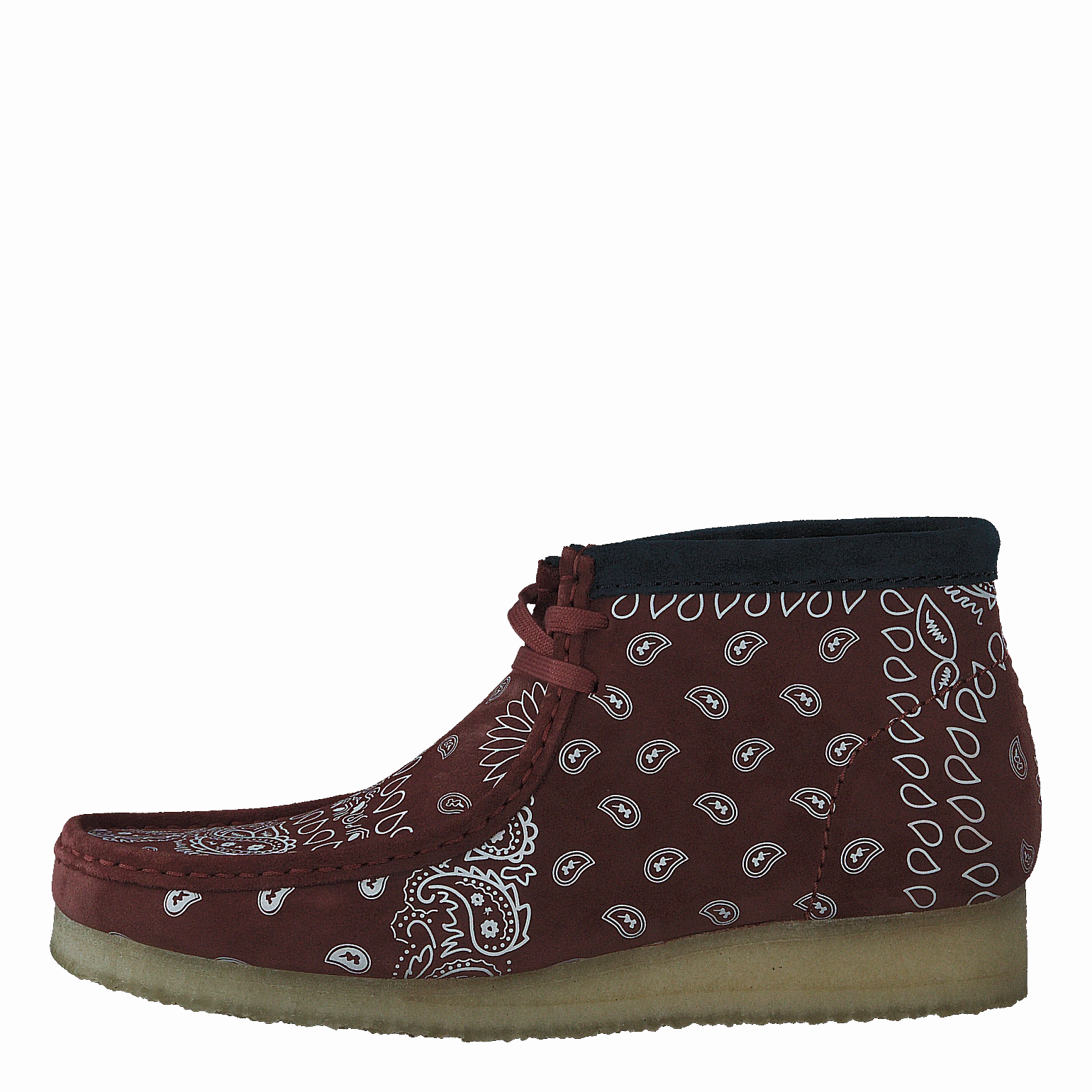 Wallabee Boot Brick Paisley Timeless Wide Fit