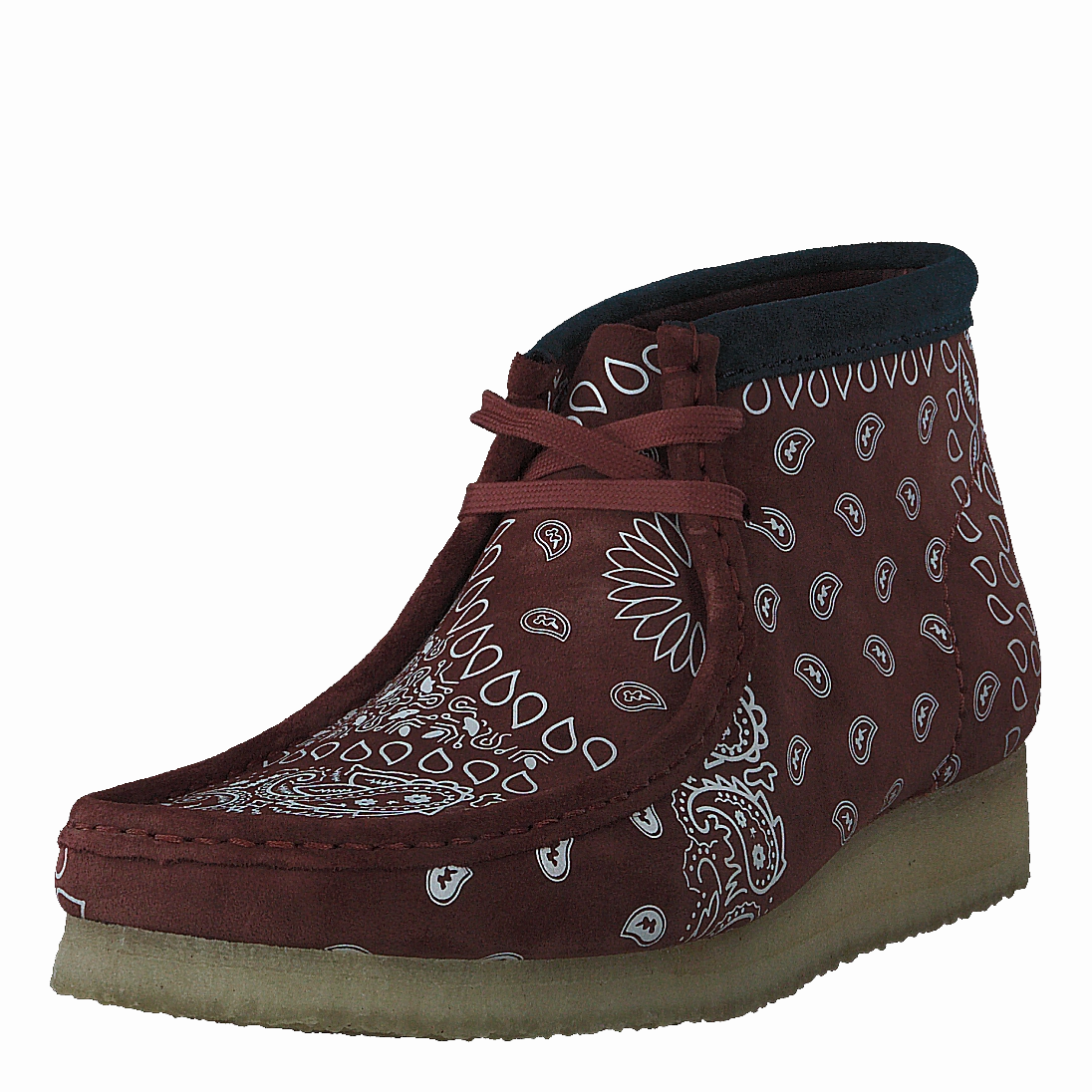 Wallabee Boot Brick Paisley Supportive Shoes Modern Classic