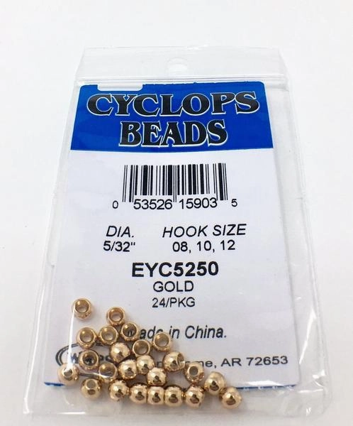 Wapsi Cyclops Brass Bead 24 Pack
