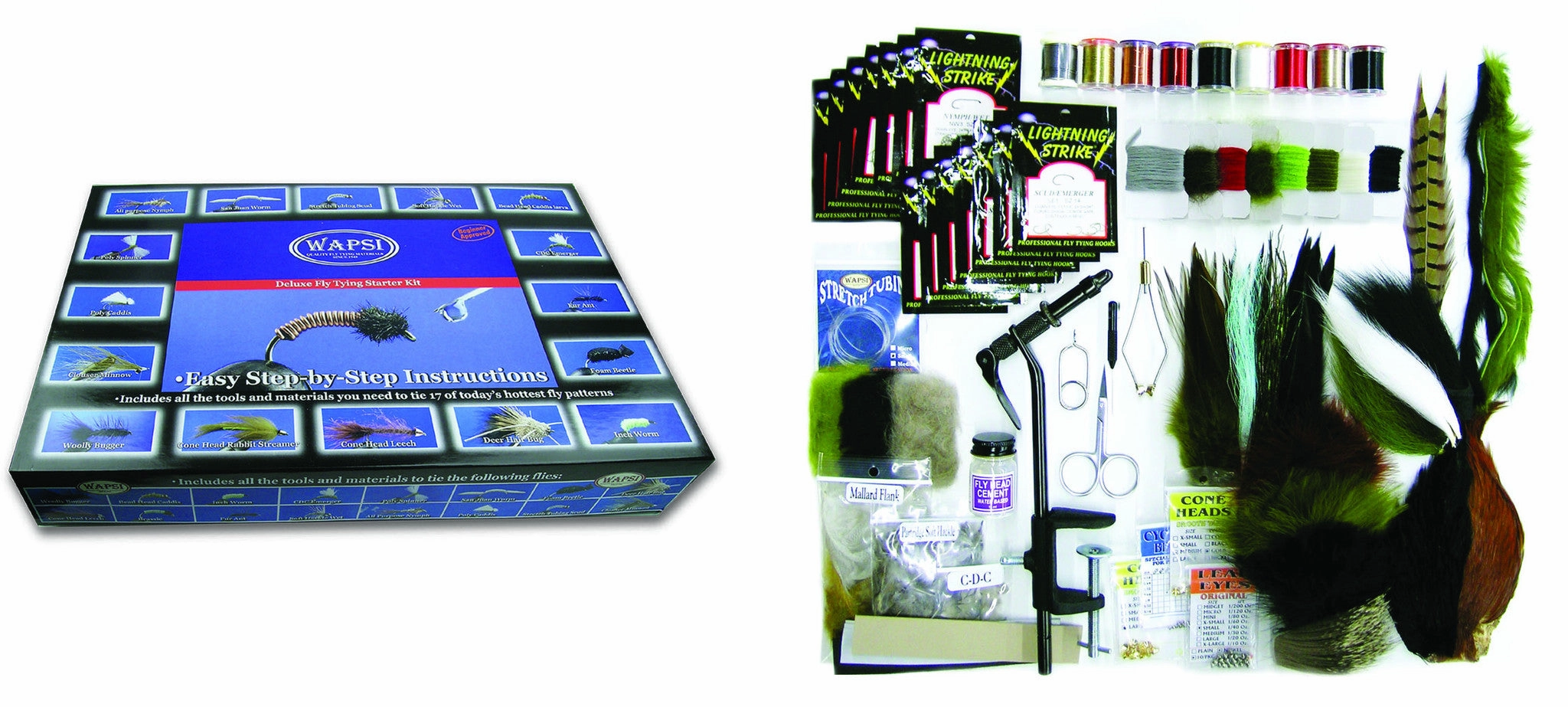 Wapsi Deluxe Fly Tying Starter Kit