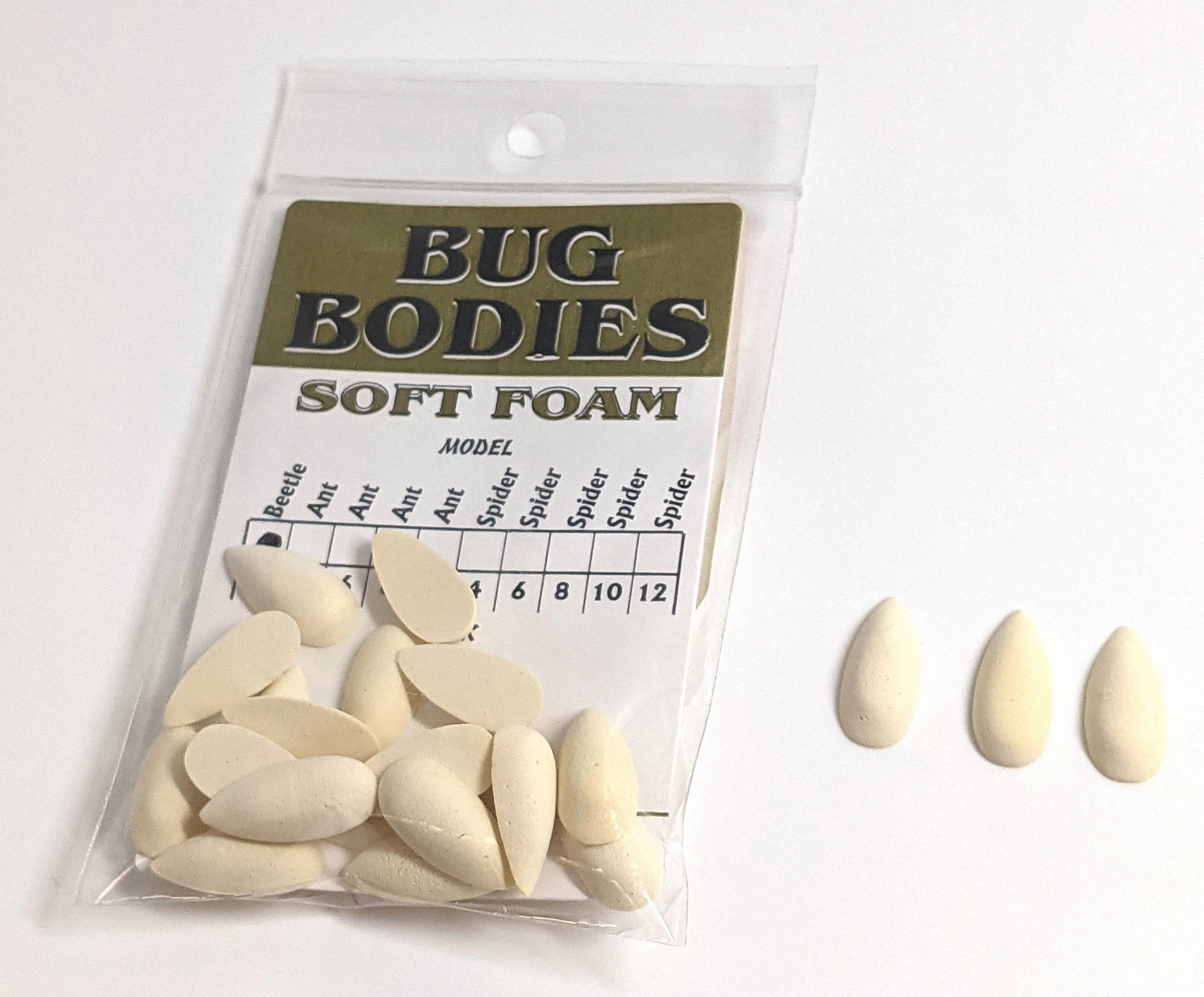 Wapsi Foam Beetle Bug Bodies (24 pk)