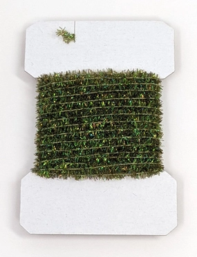 Wapsi Tinsel Chenille Olive/Pearl Medium