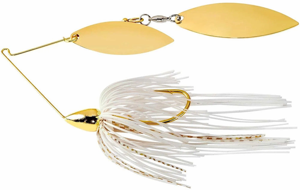 War Eagle Double Willow Gold Frame Spinnerbait - 1/2 oz