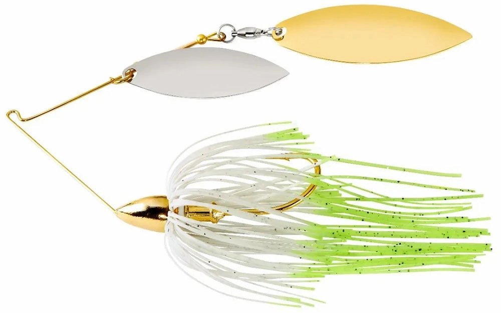 War Eagle Double Willow Gold Frame Spinnerbait - 3/8 oz
