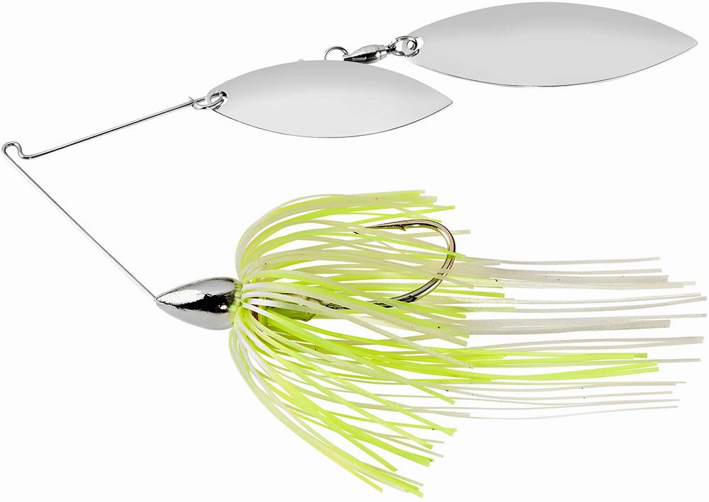 War Eagle Double Willow Nickel Frame Spinnerbait - 3/8 oz