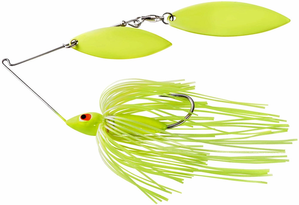 War Eagle Screamin Eagle Painted Nickel Frame Double Willow Spinnerbait - 1/2 oz