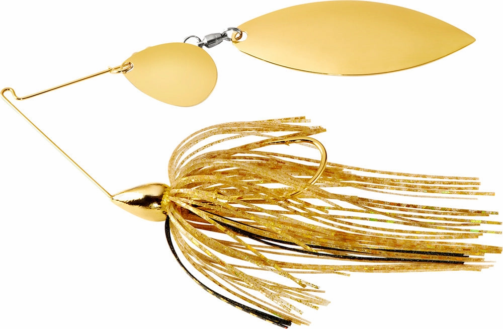 War Eagle Tandem Colorado Willow Gold Frame Spinnerbait - 3/8 oz