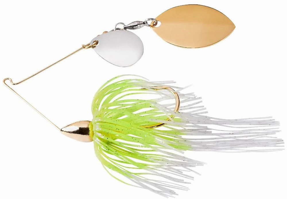 War Eagle Tandem Indiana Colorado Finesse Gold Frame Spinnerbait - 5/16 oz