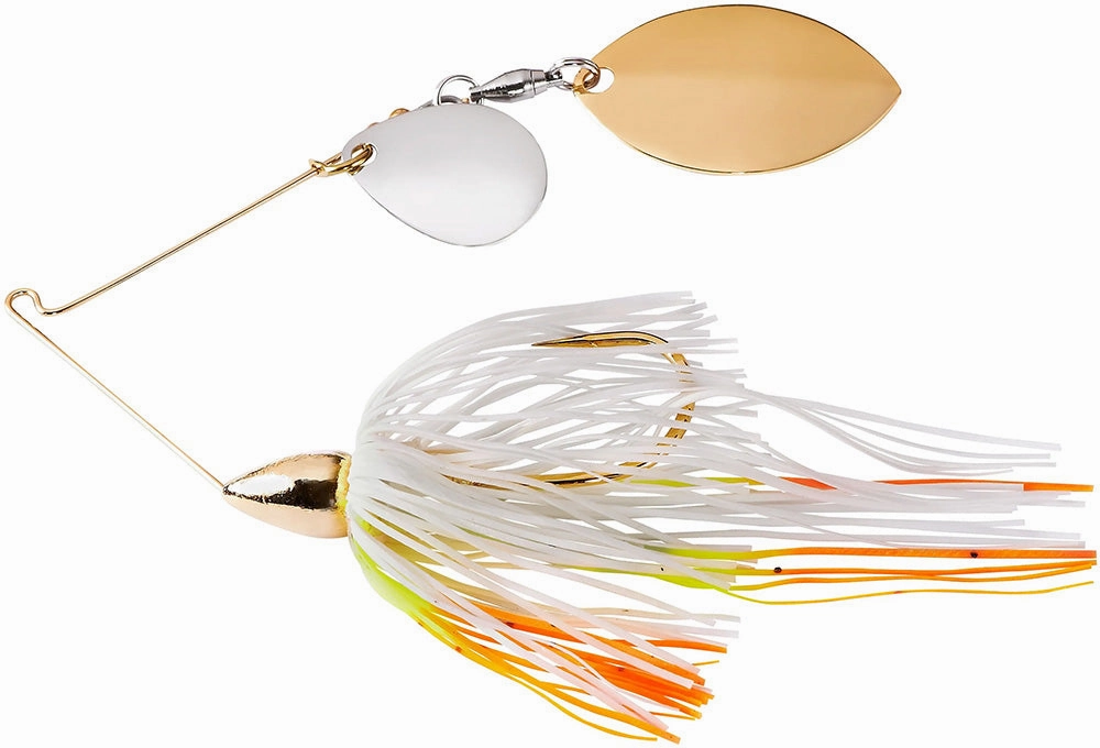 War Eagle Tandem Indiana Colorado Finesse Gold Frame Spinnerbait - 5/16 oz