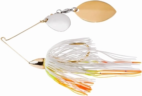 War Eagle Tandem Indiana Colorado Finesse Gold Frame Spinnerbait - 5/16 oz