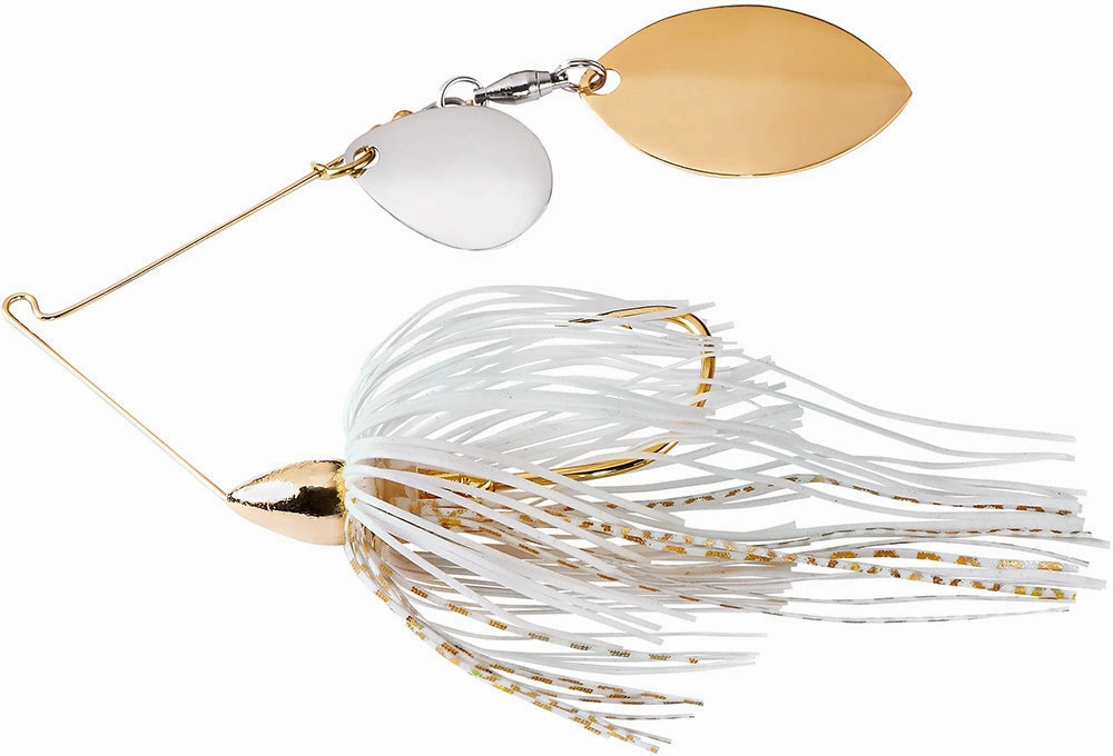 War Eagle Tandem Indiana Colorado Finesse Gold Frame Spinnerbait - 5/16 oz