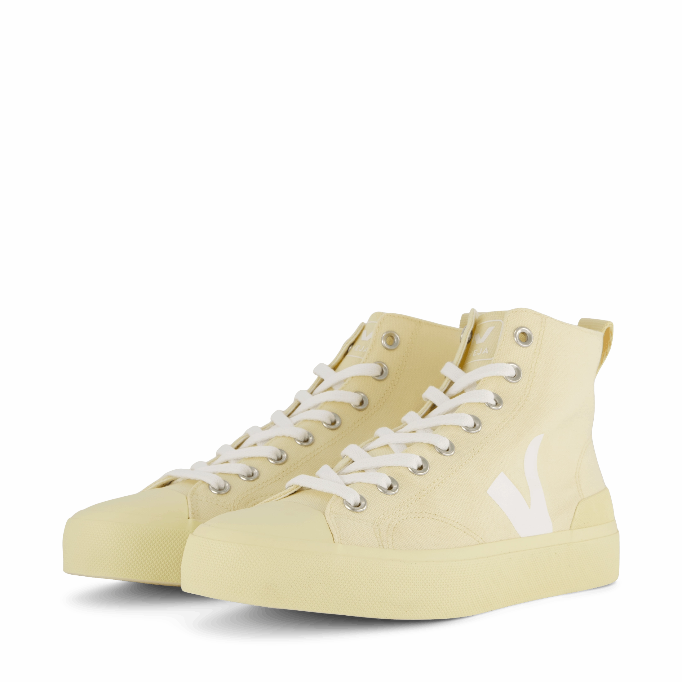 Comfort Heel Ergonomic Wata Ii Canvas Butter White Butter Sol