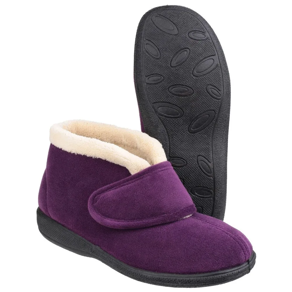 Fleet & Foster Levitt Bootie Slipper Casual Comfort Arch Support