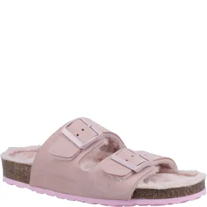 Orthotic Friendly Travel Footwear Hush Puppies Jessie Mule Slipper
