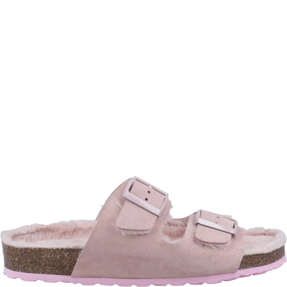Hush Puppies Jessie Mule Slipper Leather Shoes