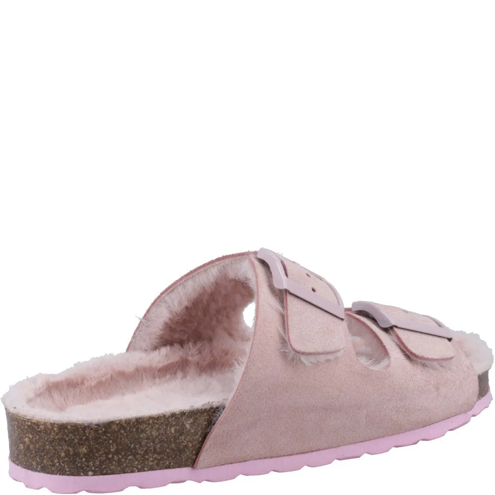 Hush Puppies Jessie Mule Slipper Shock Absorbing Pro Comfort