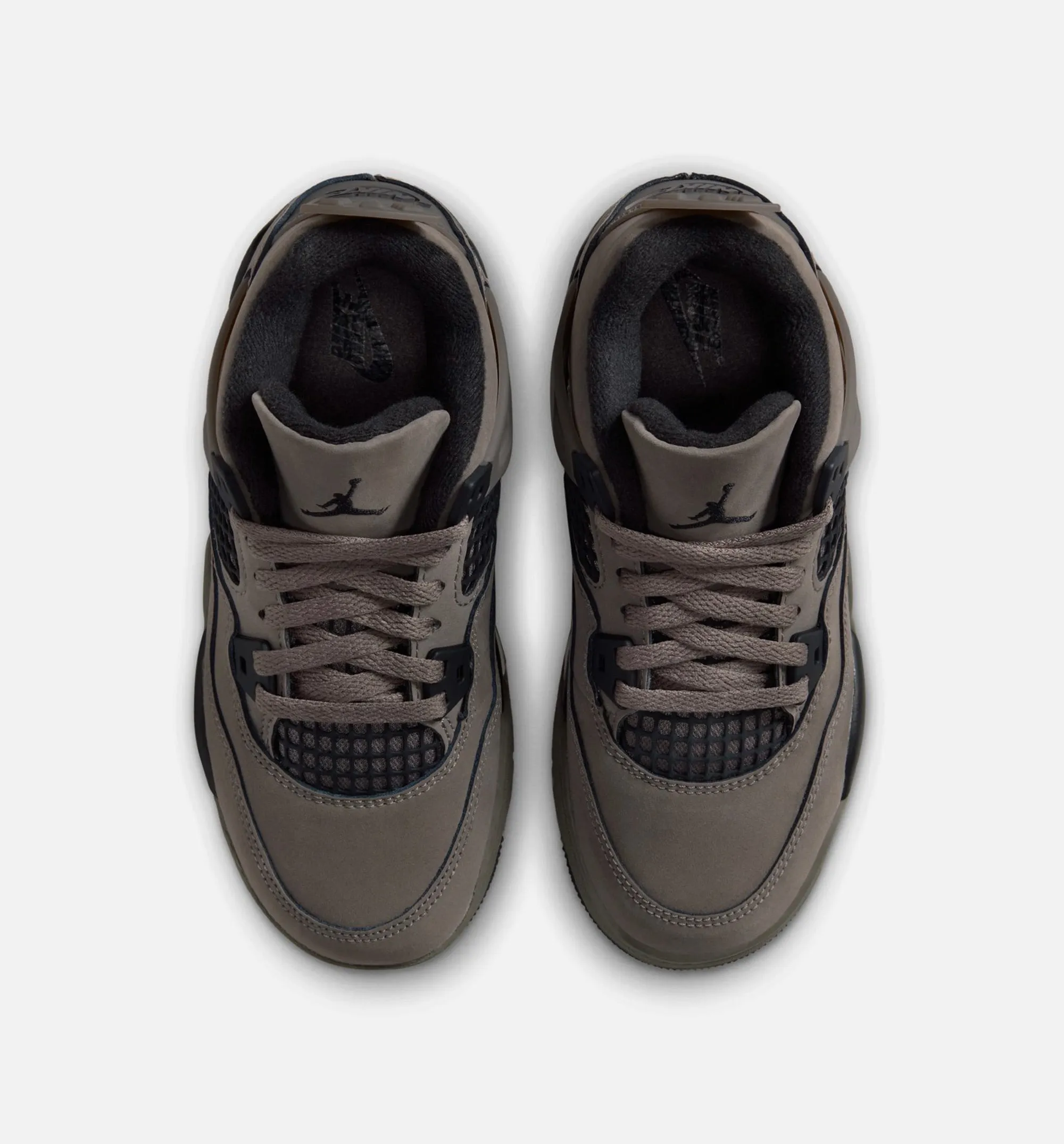 Comfortable Footwear Air Jordan 4 Retro Cave Stone And Black Preschool Lifestyle Shoe - Cave Stone/Black/Moon Particle