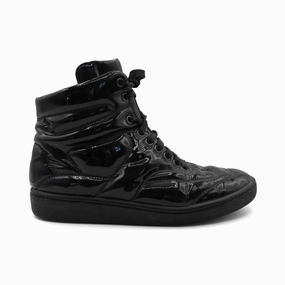Fashion Sneakers Mm6 Hightop Patent Sneakers - Women'S 38