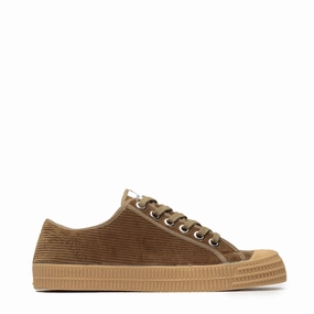 Novesta Star Master Cord Sneaker Tan Supportive Footwear