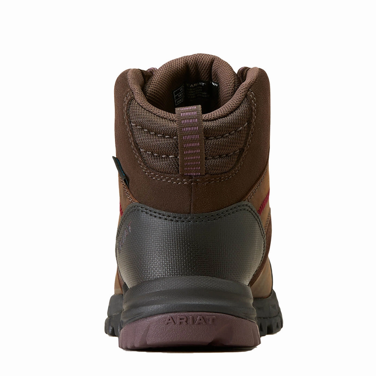 Ariat Skyline Mid Waterproof Boot Chocolate Brown Slip On Shoes Leather Shoes