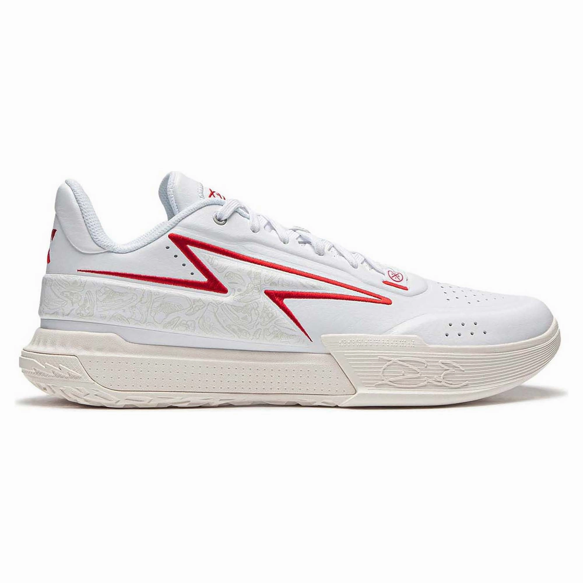 Supportive Slip Resistant Work Wade Flash 'Fire Red' Men'S Basketball Shoes