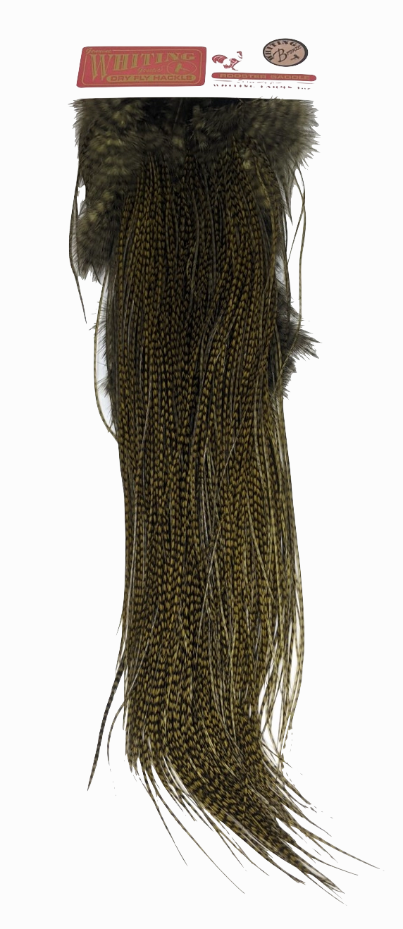 Whiting Bronze Rooster Midge Saddle