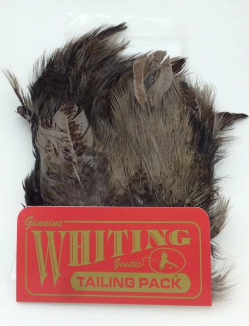 Whiting Coq de Leon Mayfly Tailing Pack Badger
