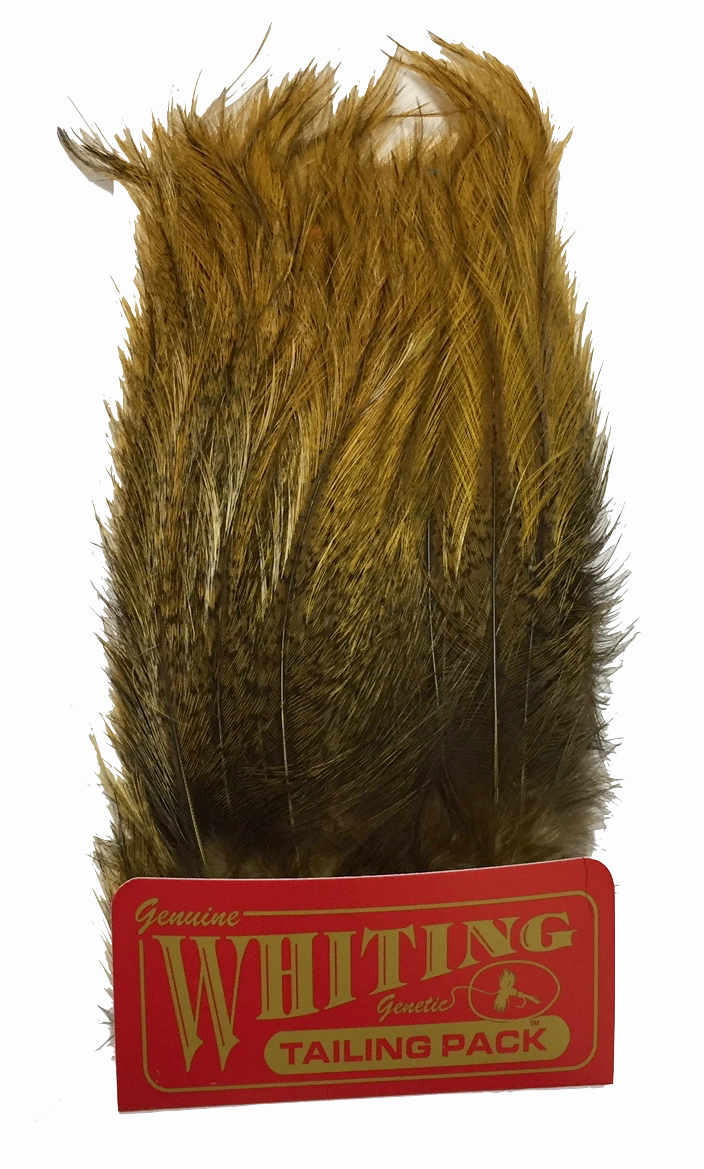 Whiting Coq de Leon Tailing Pack - Badger Dyed