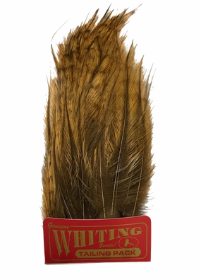 Whiting Coq de Leon Tailing Pack - Badger Dyed