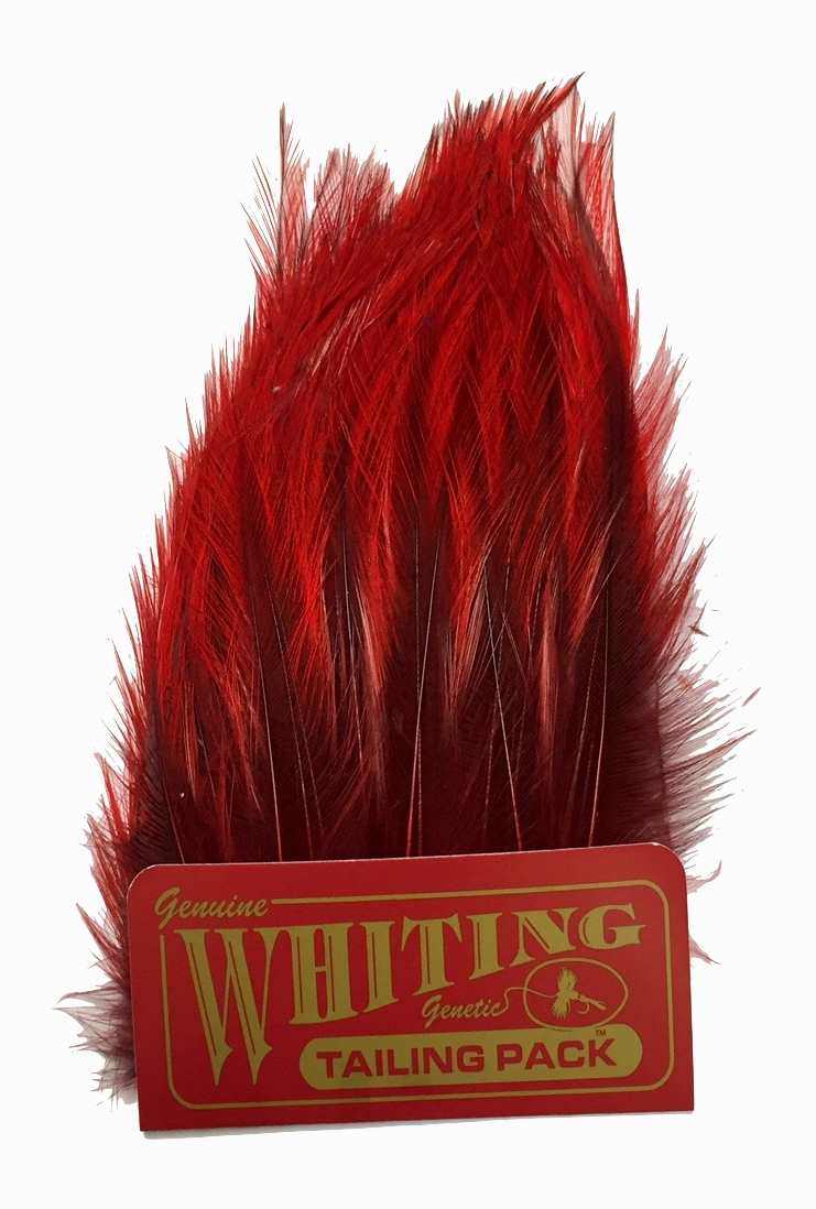 Whiting Coq de Leon Tailing Pack - Badger Dyed