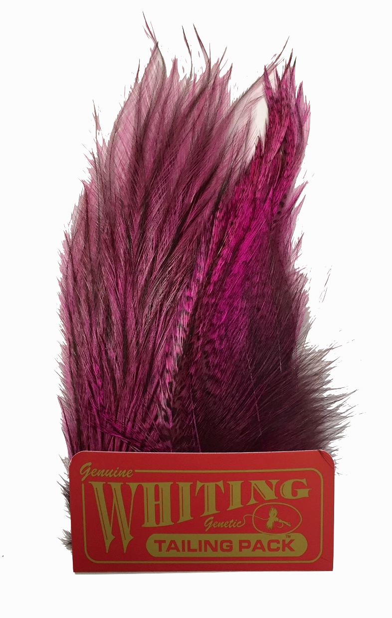 Whiting Coq de Leon Tailing Pack - Badger Dyed