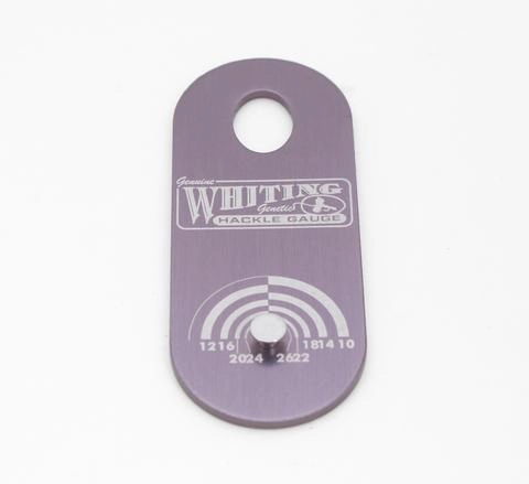 Whiting Farms Hackle Gauge
